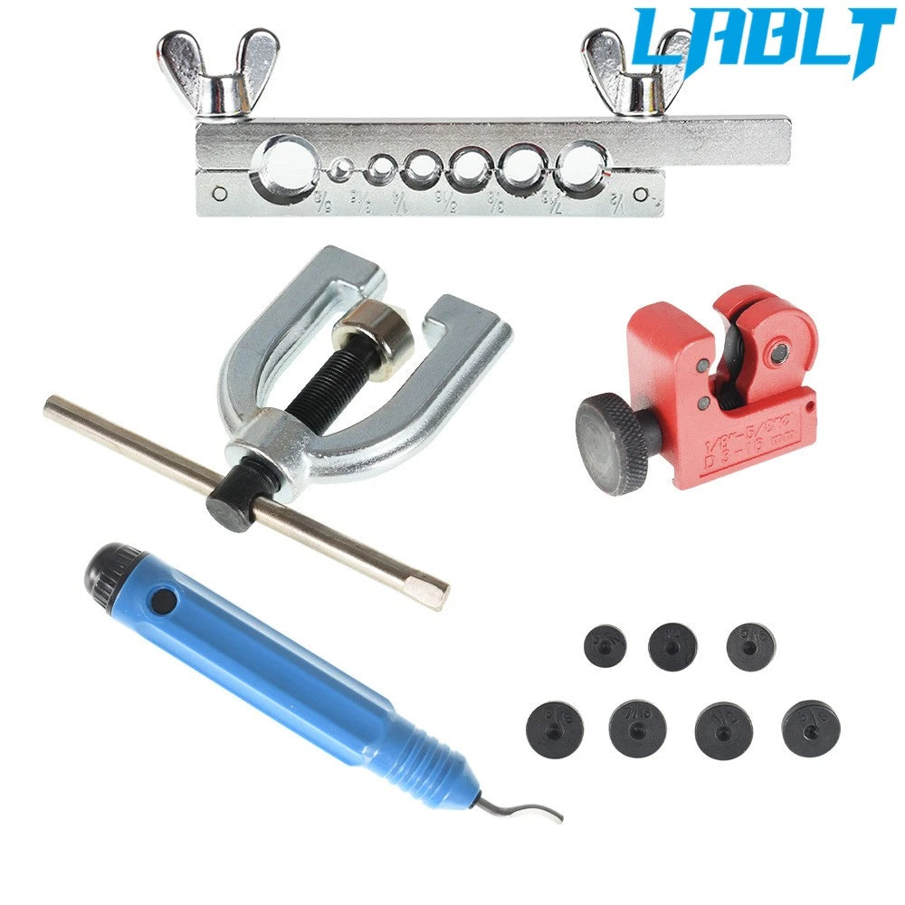 Double Flaring Brake Line Tool Kit for Car Truck (Universal)