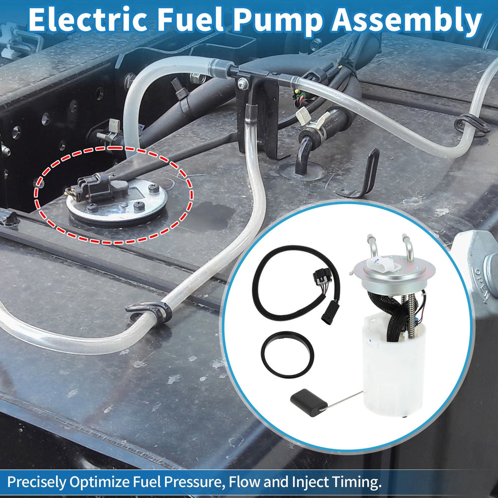 Electric Fuel Pump Assembly Replacement for Buick Rainier Chevy Trailblazer (2002–2009)