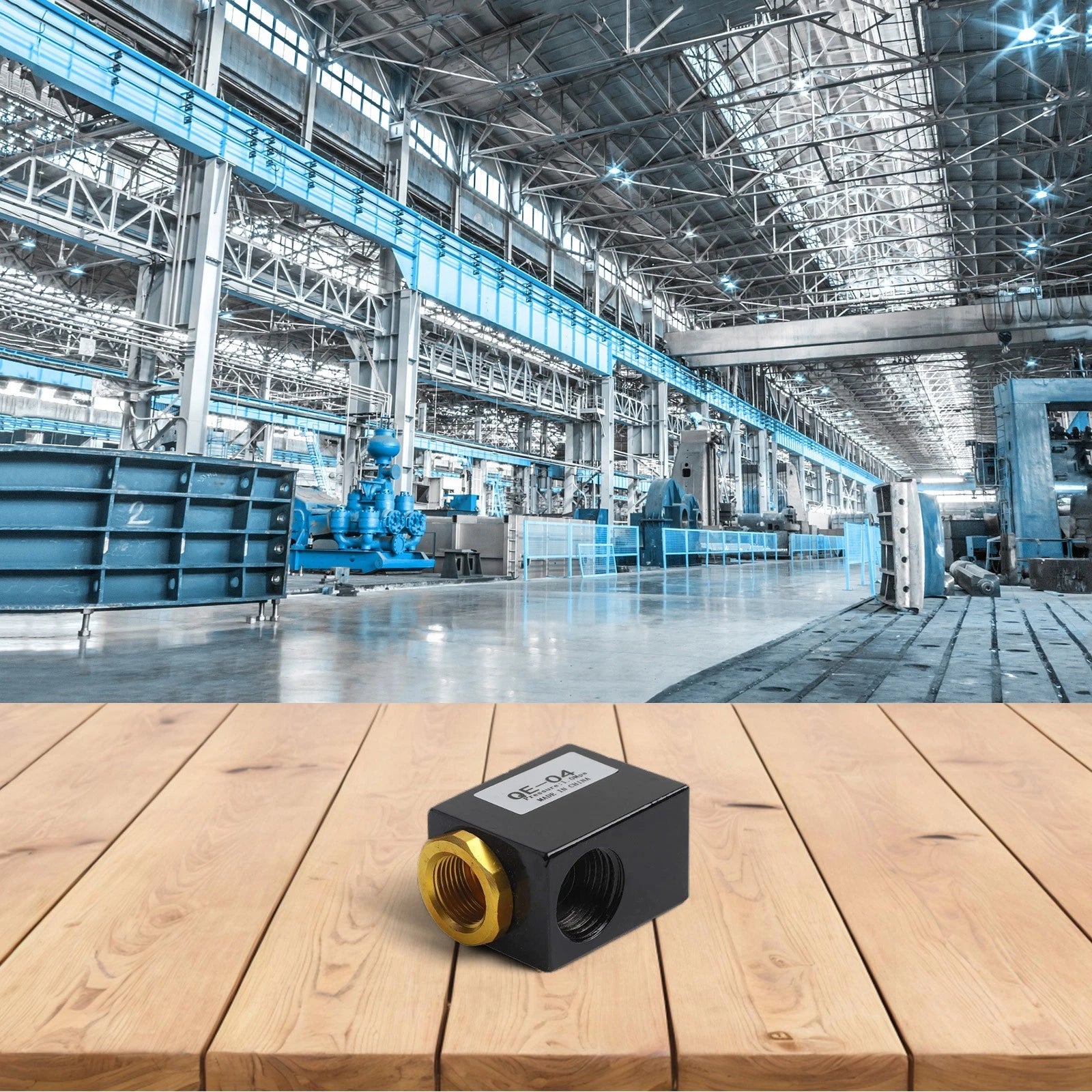 Alloy Quick Exhaust Valve QE 04 for Pneumatic Systems (G1/2 Connection)
