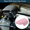Gear Shift Knob Cap Cover for Audi A4 B9 A5 Q5 Q7 Pink Console (2017–2023)