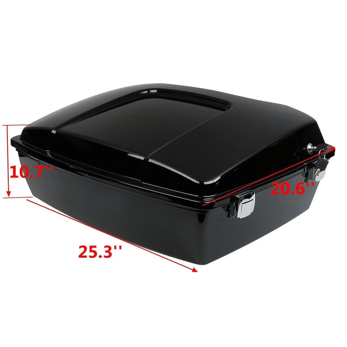 Chopped Trunk Two Up Mount Rack for Harley Touring Electra Glide (2009–2013)