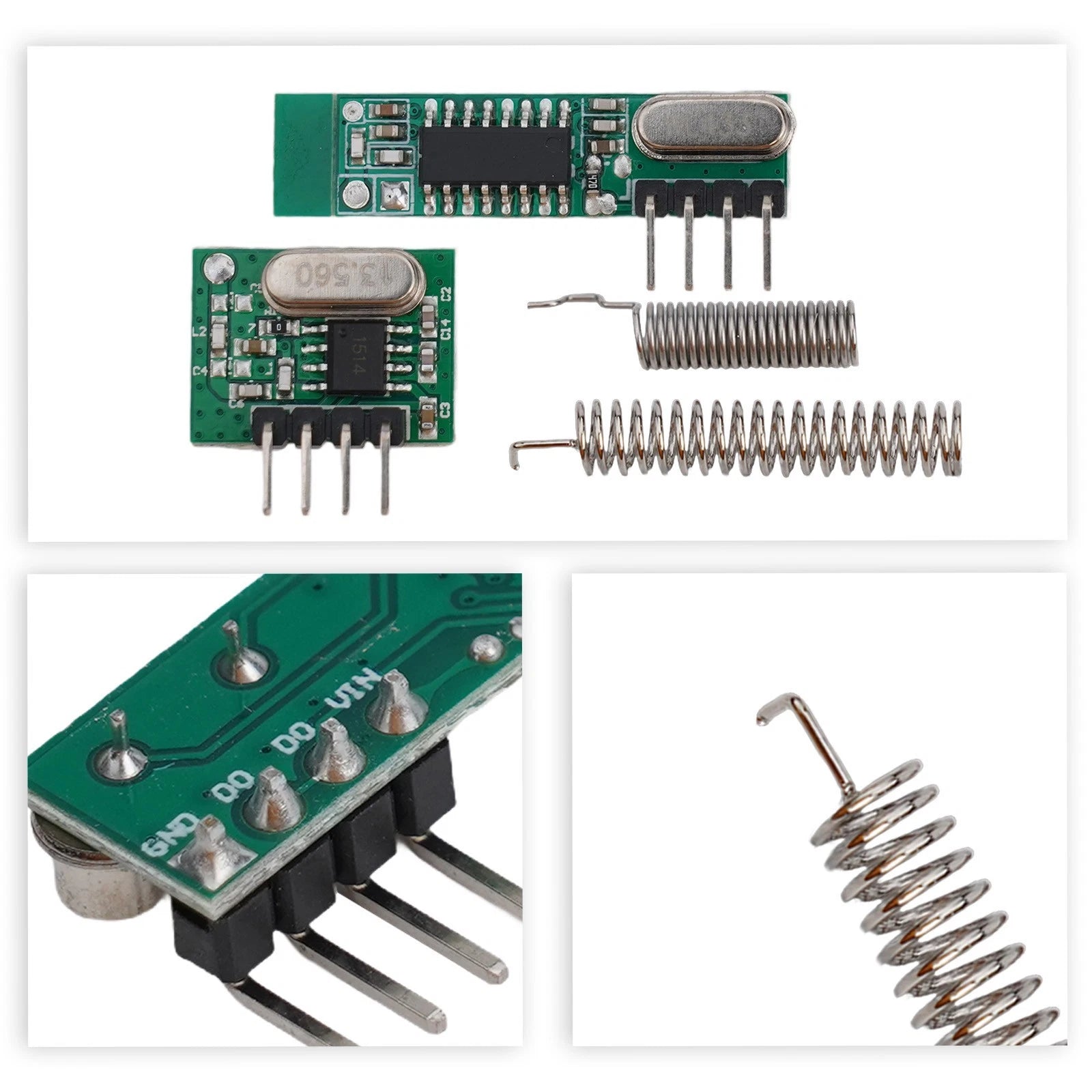 433MHz Superheterodyne RF Receiver Transmitter Module for Automotive Use