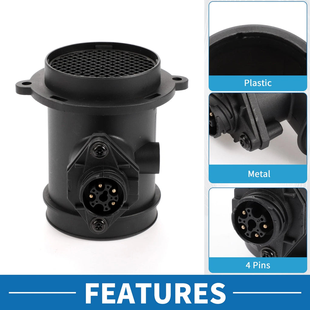 Mass Air Flow Sensor Assembly Replacement for Mercedes-Benz W202 C140 (1997–2000)