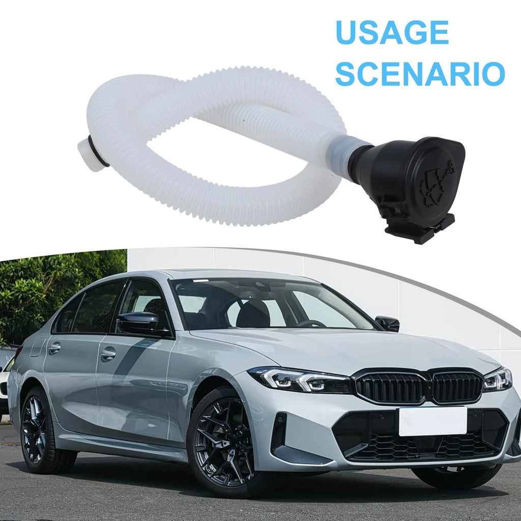 Windshield Washer Reservoir Filler Pipe for BMW E90 E91 (2006–2012)