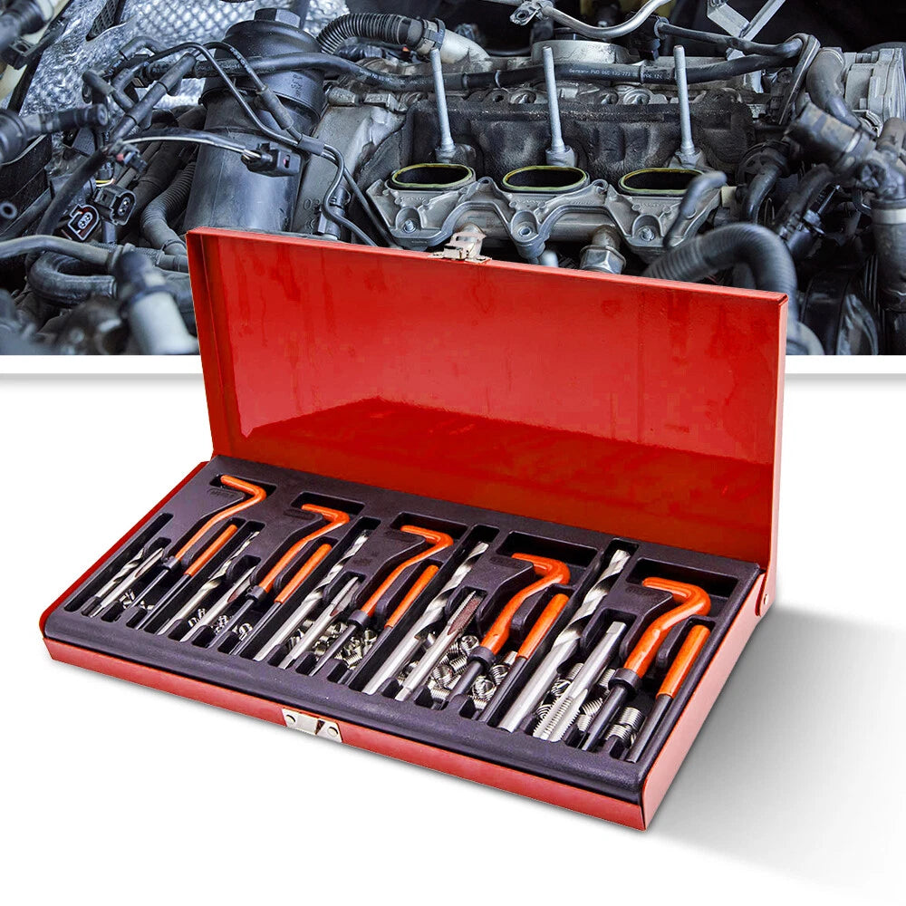 Thread Insert Kit for Stripped Holes M5 M6 M8 M10 M12 (Metric)