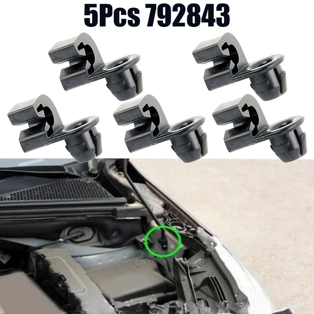 Hood Rod Support Stay Clips for
