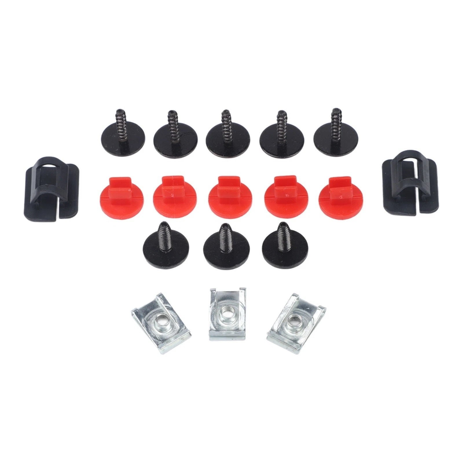 18pcs Mounting Package Engine Under Tray for Volvo V40 (2012–2019)