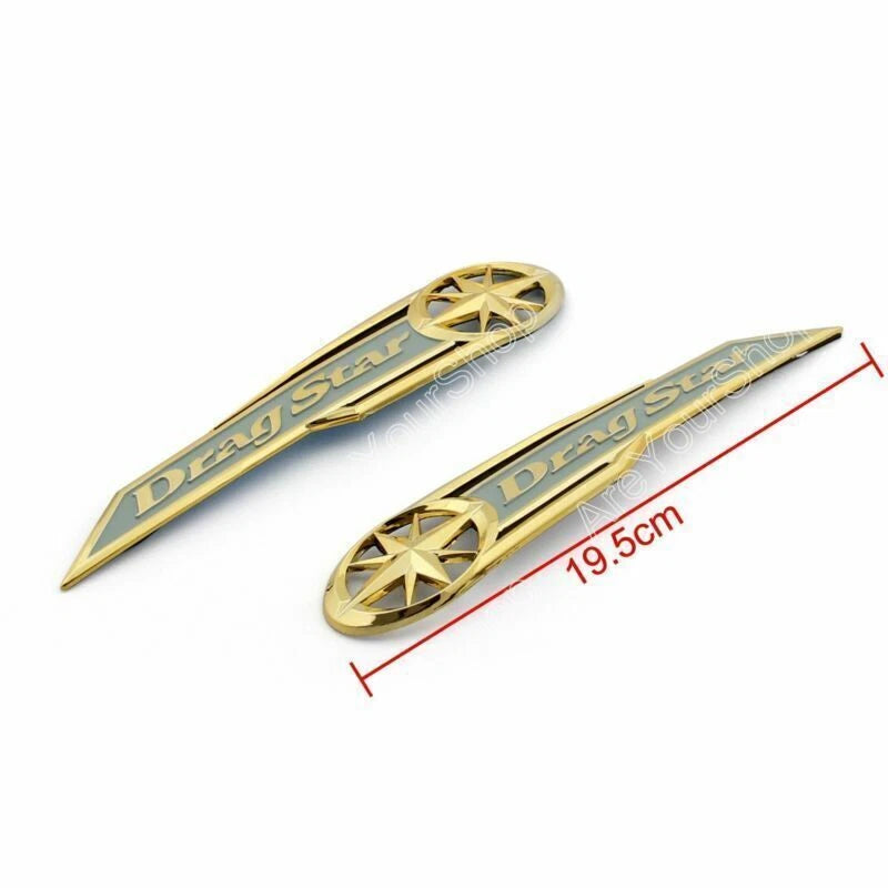 Gas Tank Emblem Badge Decals for Yamaha Drag Star T9 (2000–2009)
