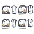 Set of 4 Carburetor Repair Kits for Suzuki GS850G (1978–1979)