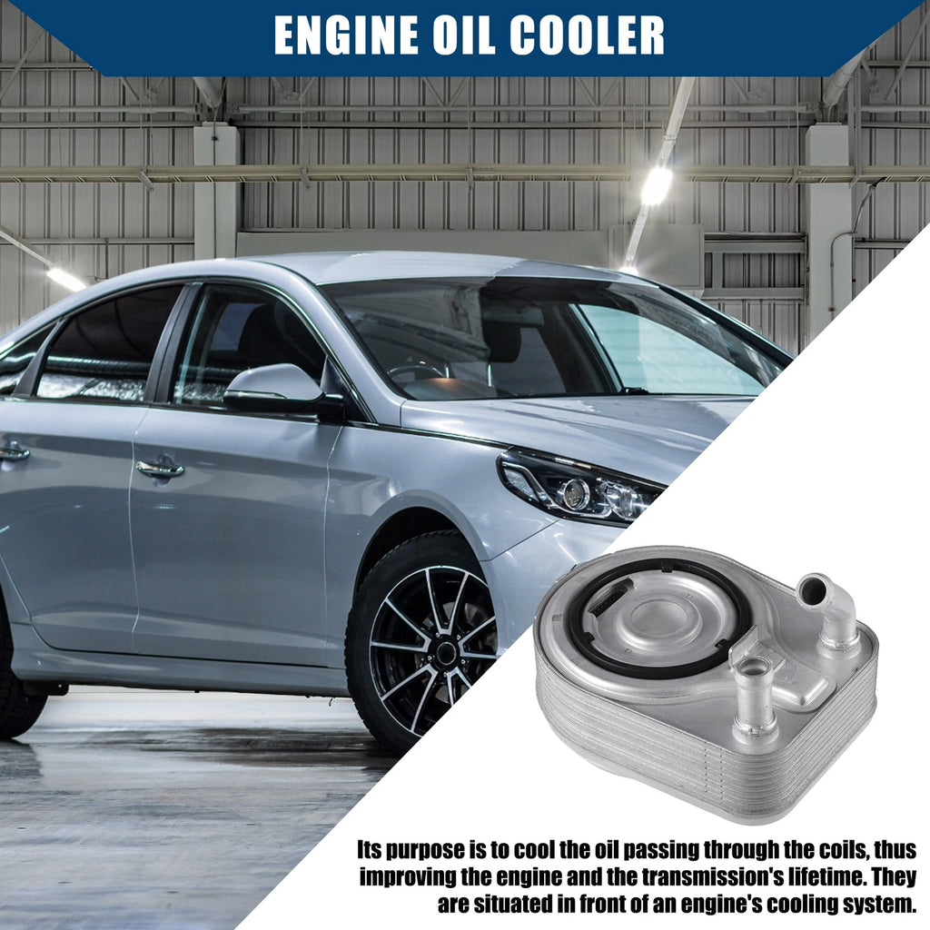 Engine Oil Cooler Replacement for Hyundai Elantra Durable Metal (2011–2016)