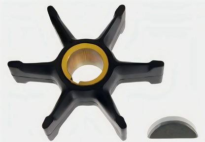 Water Pump Impeller with Key for Evinrude Johnson 55 HP Outboard (1970–1990) 18-3083