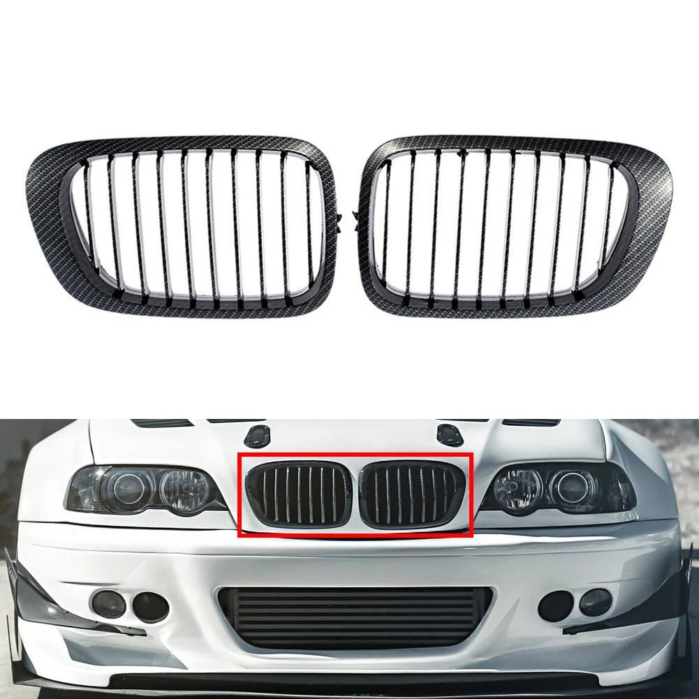 Front Bumper Kidney Grille for BMW 3 Series E46 M3 (2000–2006)