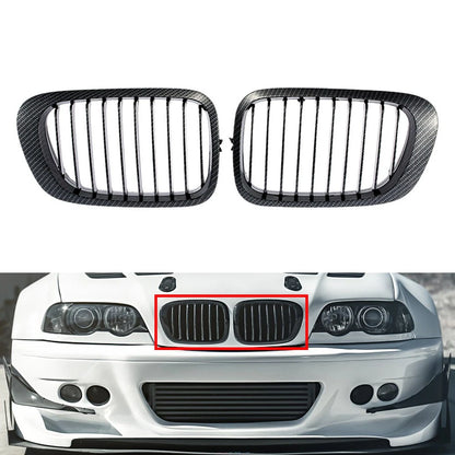 Front Bumper Kidney Grille for BMW 3 Series E46 M3 (2000–2006)
