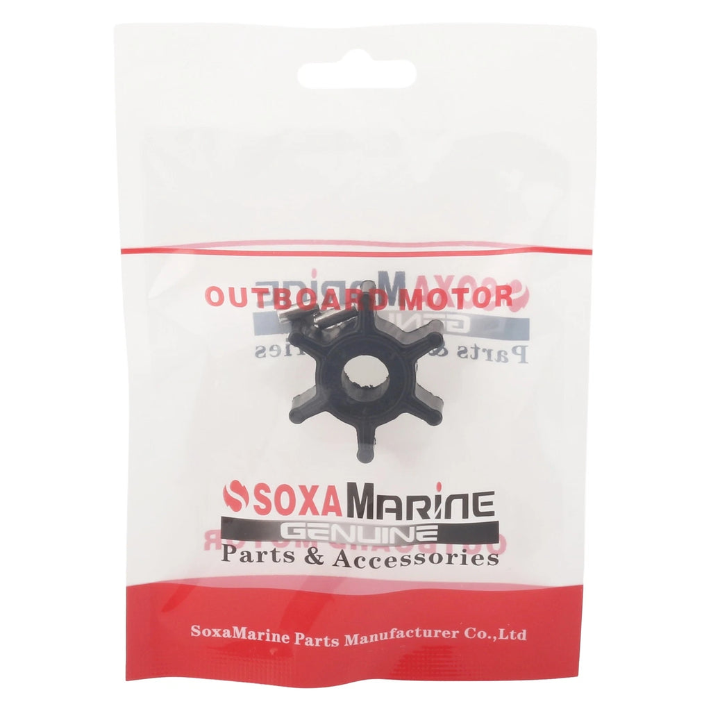 Water Pump Impeller & Key for Yamaha Outboards 2.5/3 HP (1990–2023) 6L5-44352-00
