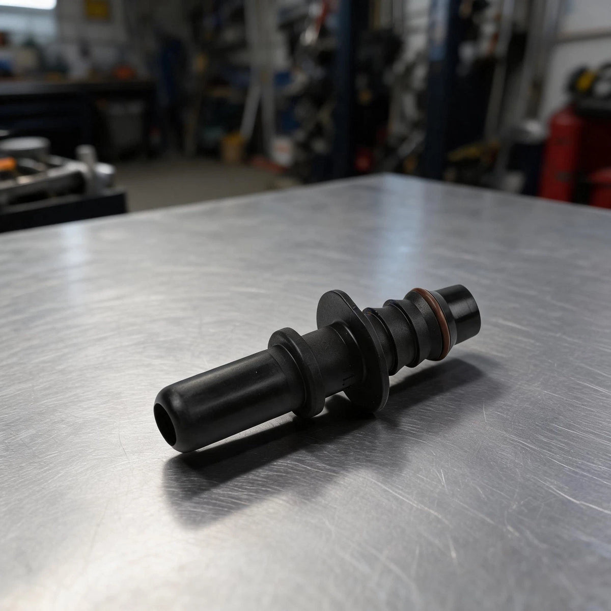 Pair Hose Crimper 3/8" 90 Degree Connect for Fuel Line Nylon
