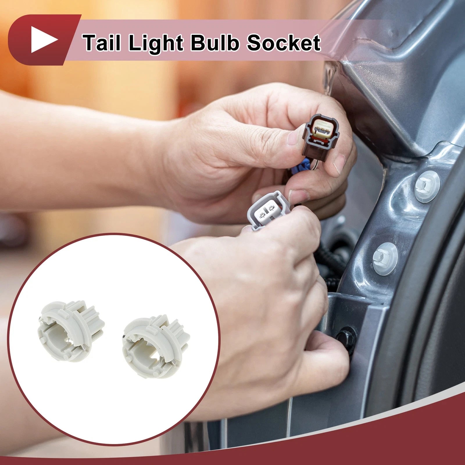 Tail Light Bulb Socket Replacement for Mercedes-Benz 300SD 300SE (1972–1977)