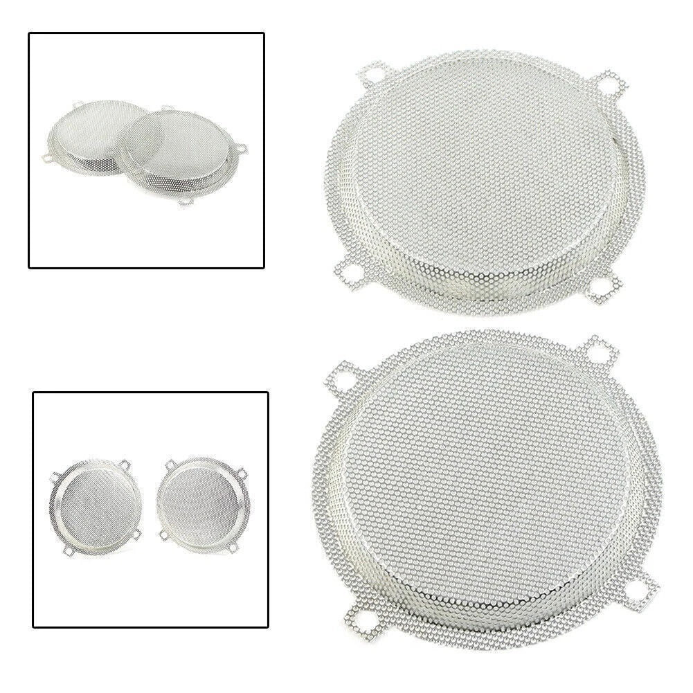 Punched Front Mesh Speaker Grills Cover for Harley Touring Electra Glide (2000–2023)