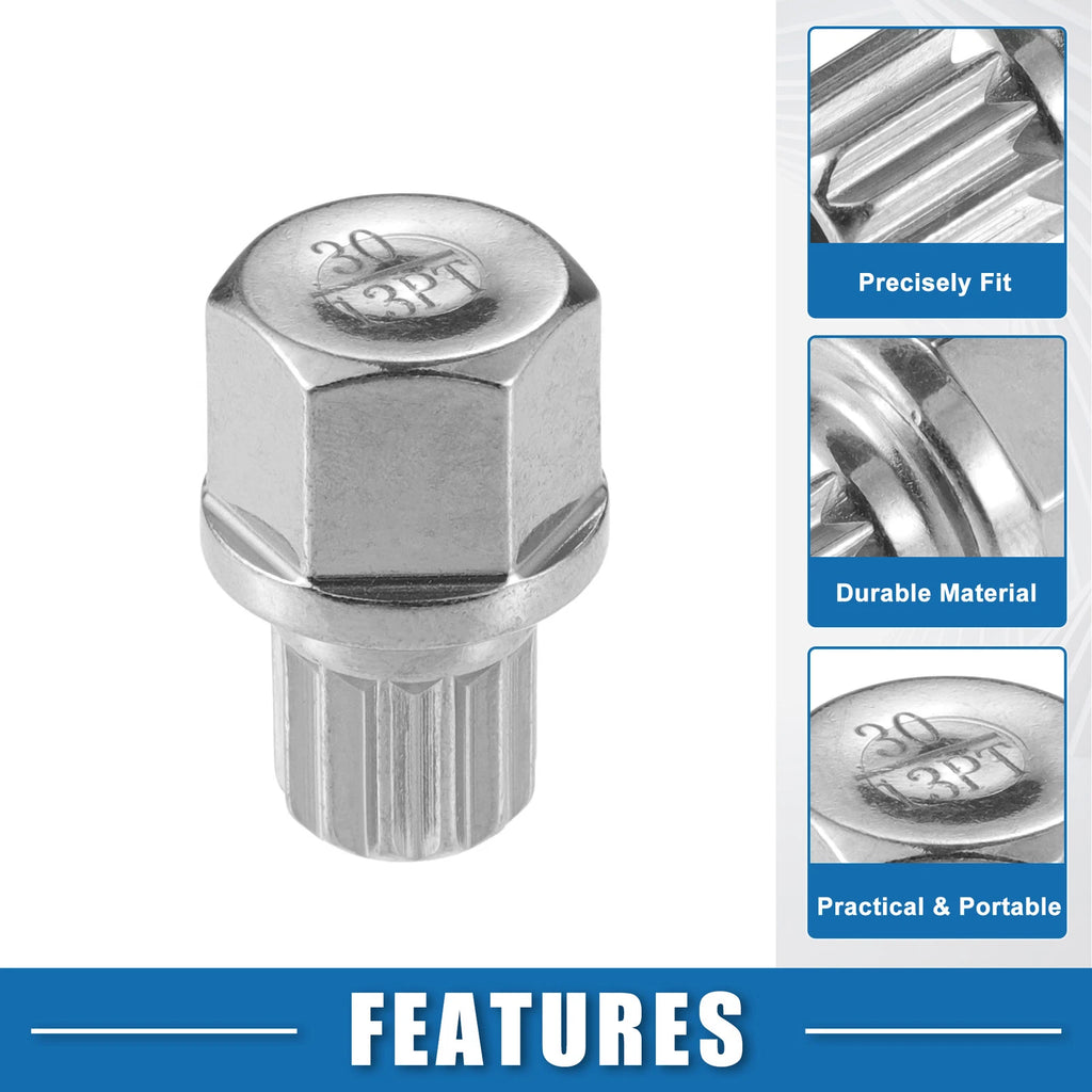 30/13PT Wheel Screw Lock Lug Nut Kit for BMW