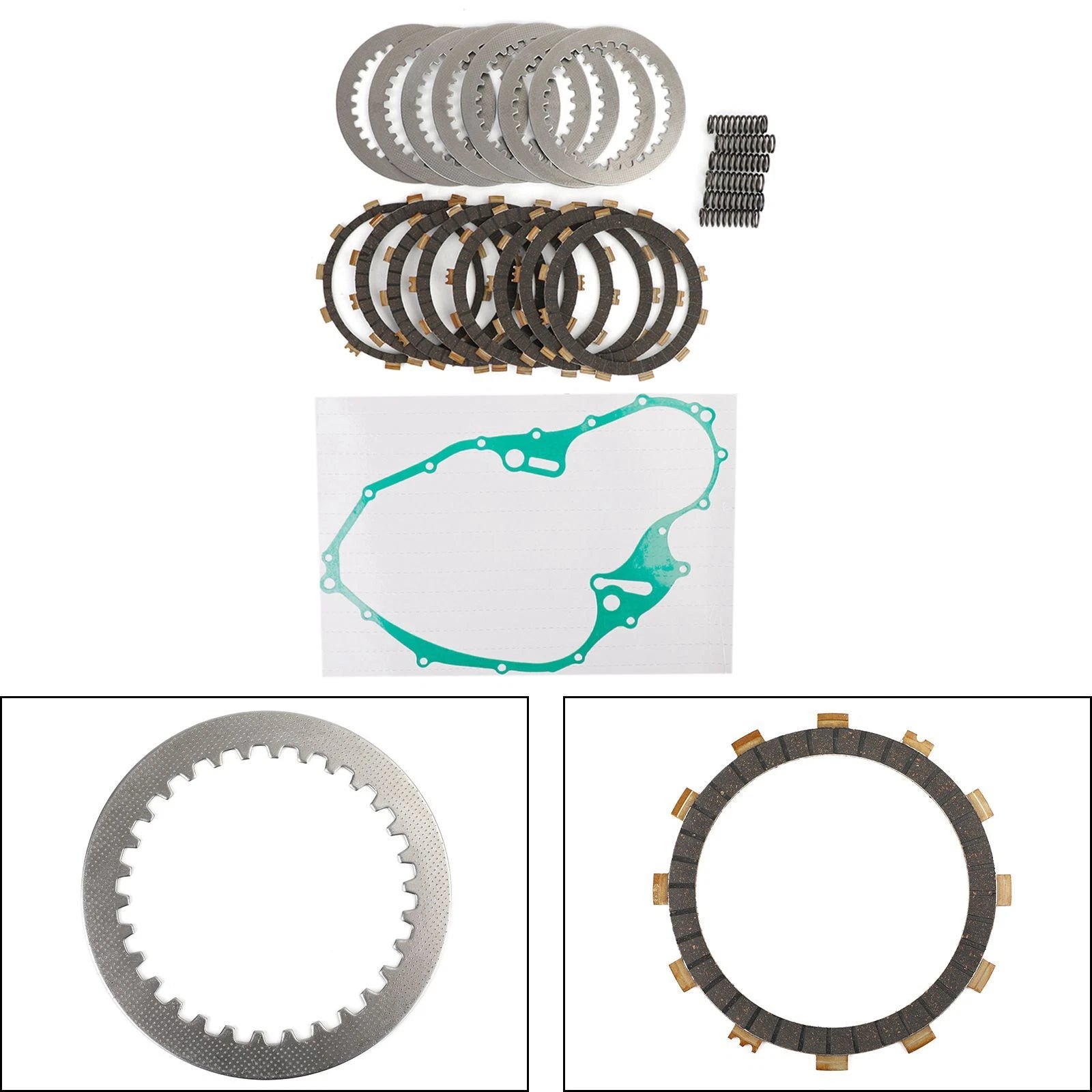 Clutch Kit for Yamaha Raptor 700 700R (2006–2018) - Disks, Springs, Gasket