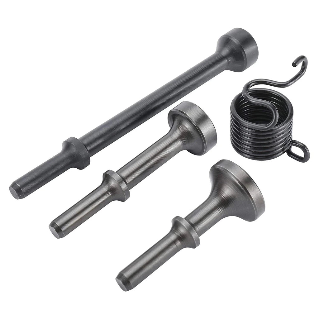 Set of 4 Pneumatic Air Hammer Chisel Bits for Universal Use