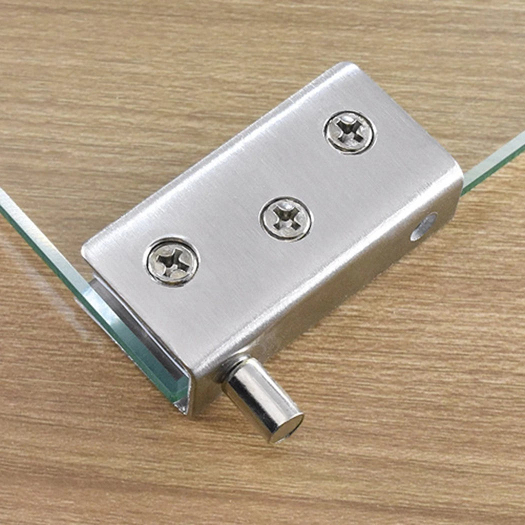 2X Metal Door Hinges for Cupboard (Pivot Clip)