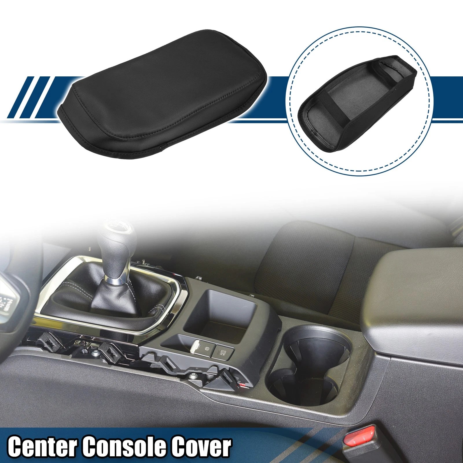 Center Console Armrest Cover Replacement for Hyundai Kona (2018–2023)