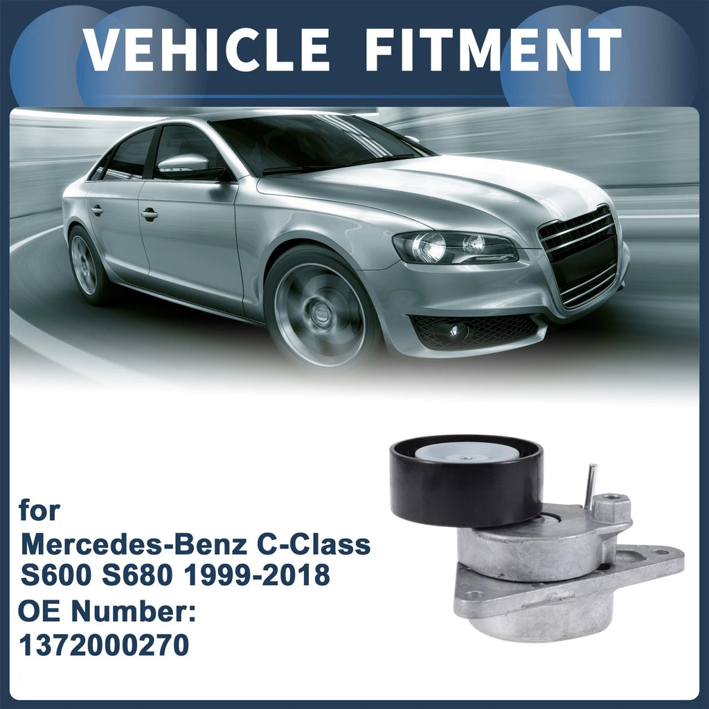 Belt Tensioner Replacement for Mercedes-Benz C-Class S600 S680 (1999–2018)