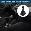 6 Speed Gear Shift Knob with Cover for Audi A6 (2005–2011)