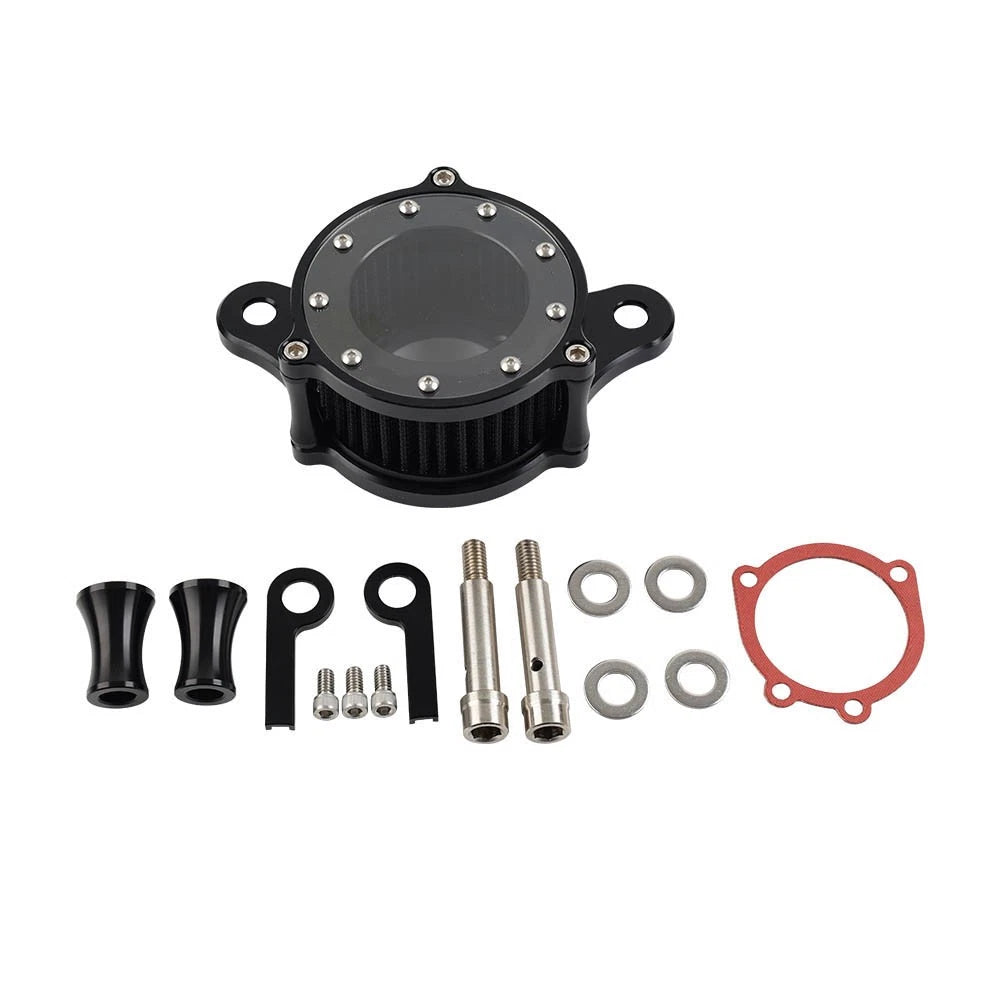 Air Cleaner Intake Filter For Harley Dyna Electra Street Road Glide King Black