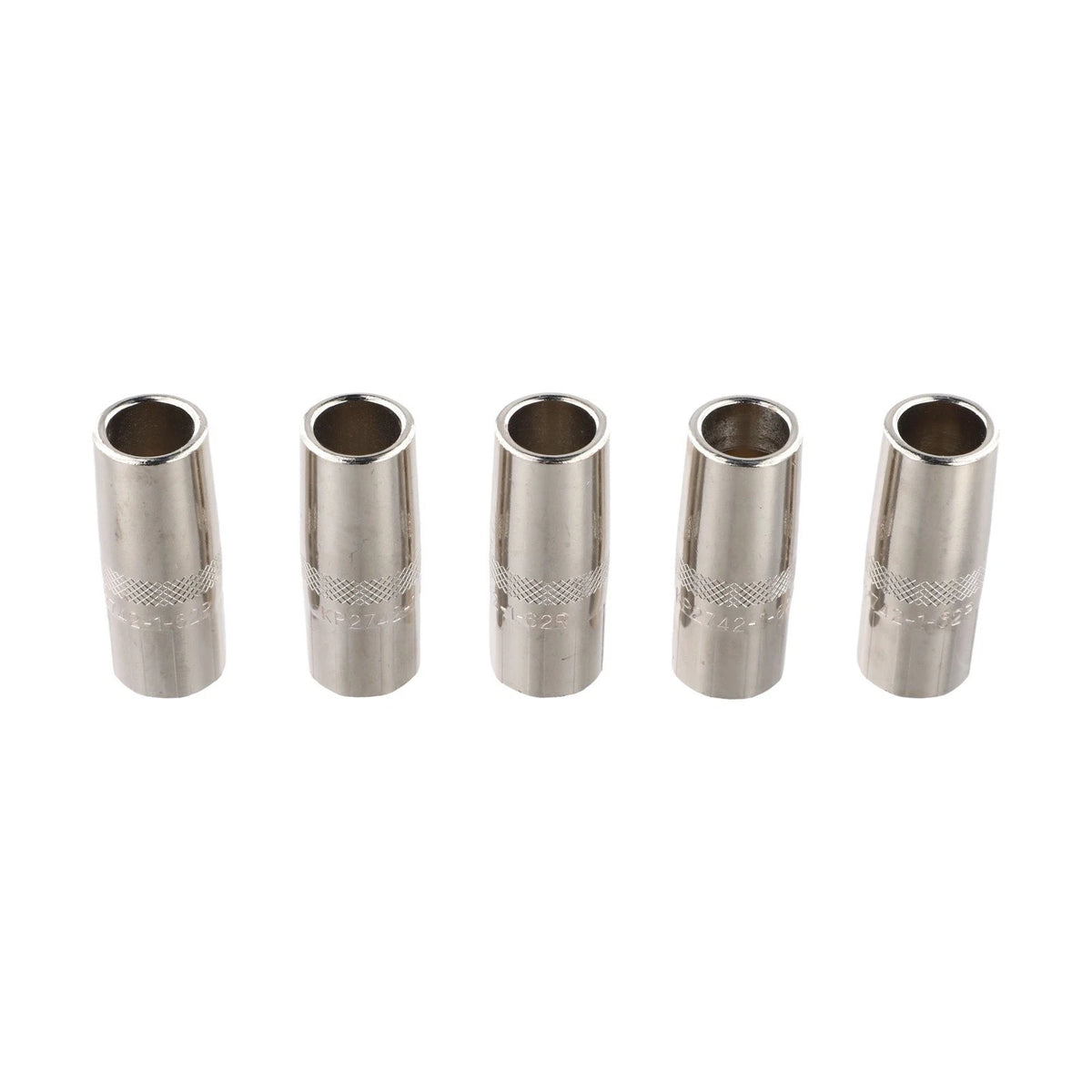 5-Pack Copper Nozzle for MIG Welding 350A Threaded Nozzle