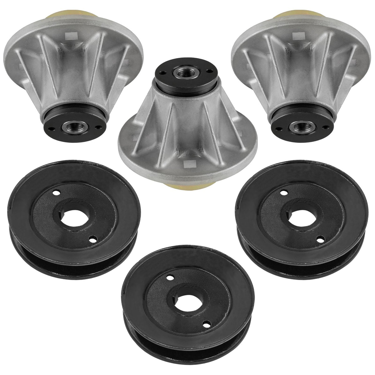 Deck Spindle with Pulley Replacement for Gravely ZT2044 (2008–2016)