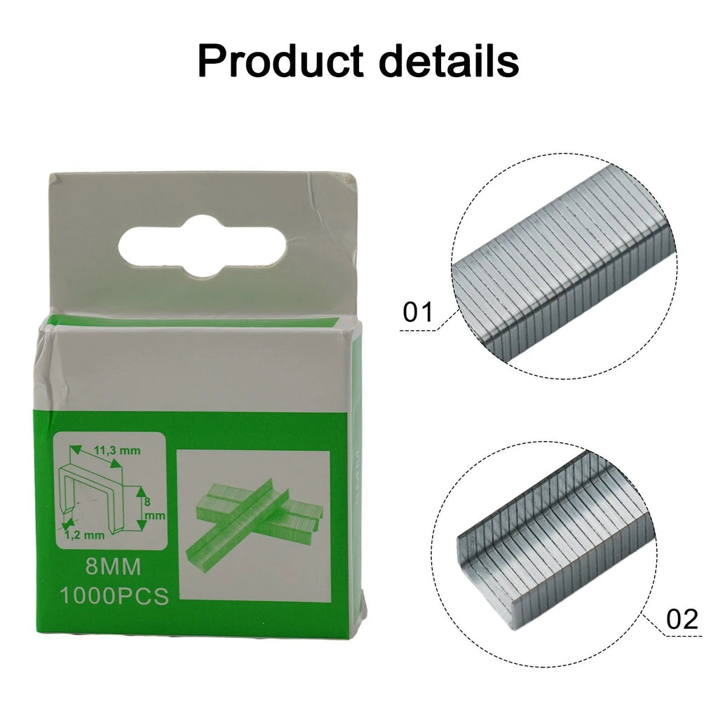 Set of 500 Brad Nails for DIY Projects
