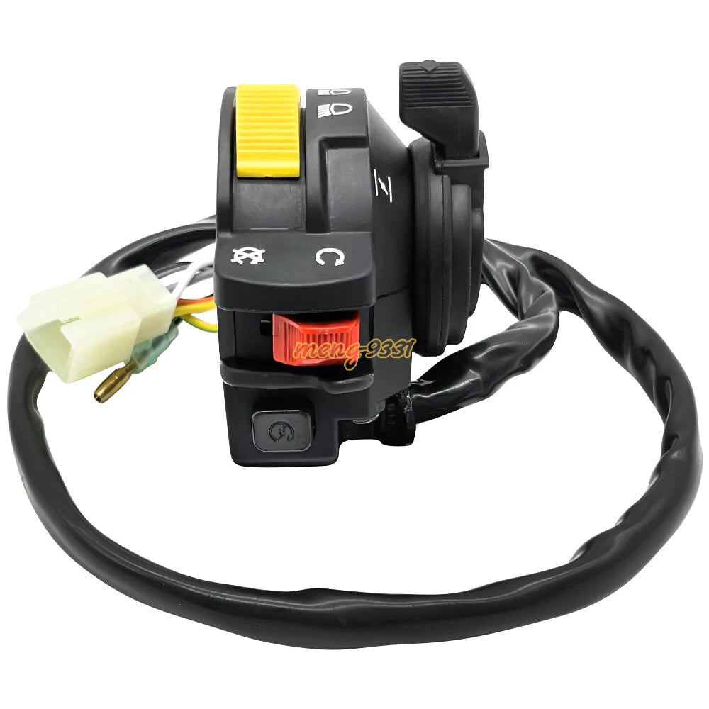 Handlebar Start Run Stop Light Choke Switch for Suzuki LTF250 (1987–1998)