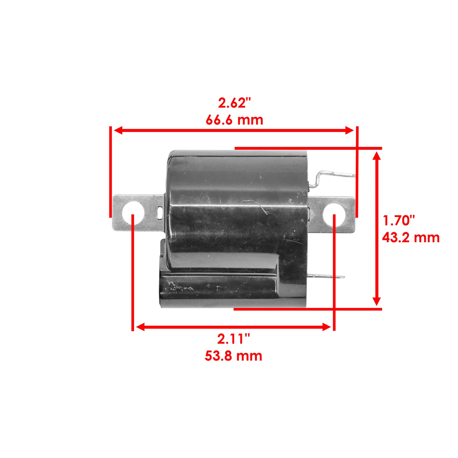 Caltric Ignition Coil Replacement for Kawasaki Z1000 (2003–2006)