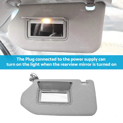 2X Interior Sun Visor Shade for Nissan Pathfinder (2013–2018) RH + LH