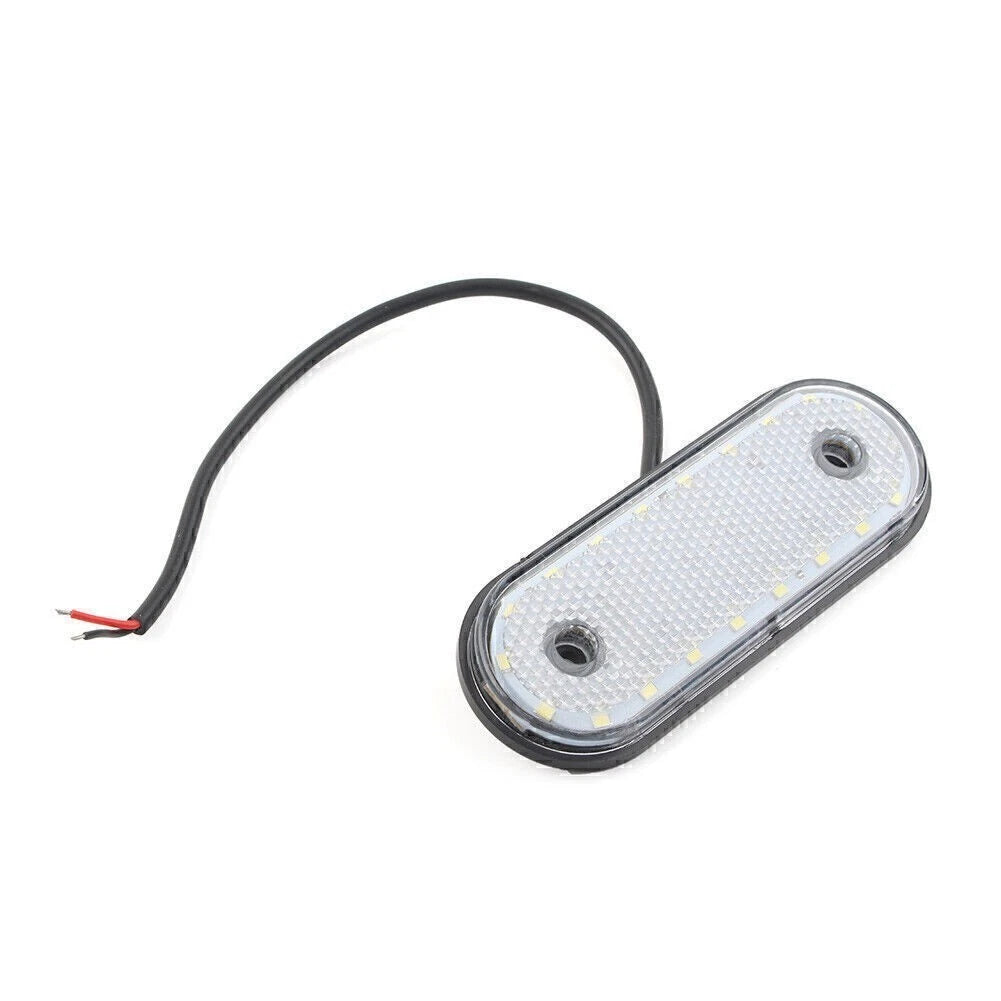 2X LED Side Marker Indicator Light for Trailer Truck Van (Do Not Apply)