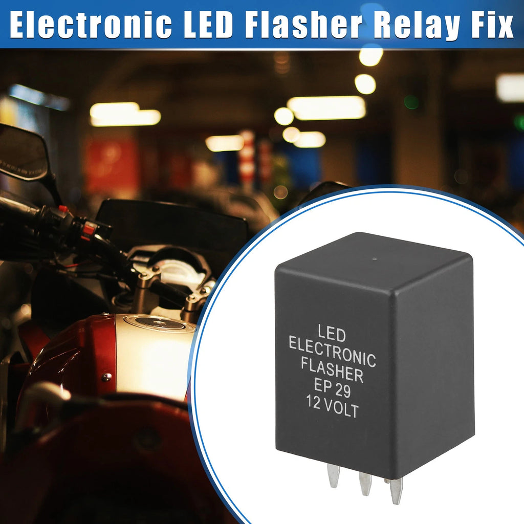 LED Flasher Relay for Universal Vehicles (4 Pin EP29)