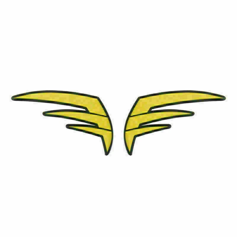 3D Tank Traction Pad for Universal Motorcycle (T9) - Yellow