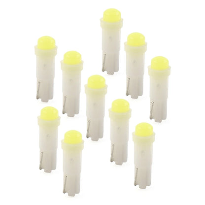 10Pcs T5 LED Dashboard Bulbs for Universal Applications