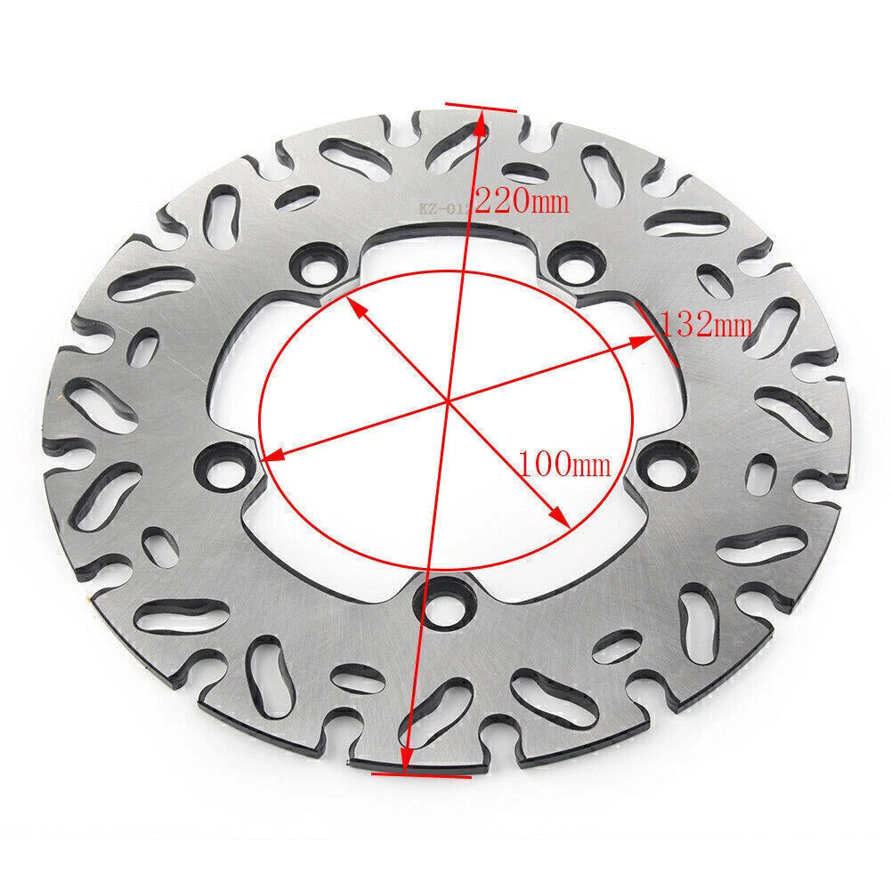 Rear Brake Disc Rotor for Yamaha YZF R1 (2004–2012), YZF R6 (2003–2014)