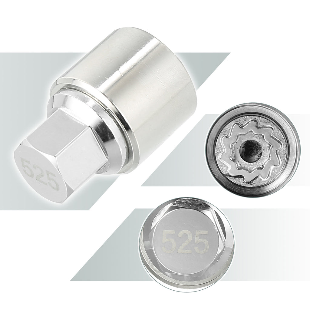 Wheel Lock Lug Nut Removal Key for Volkswagen Scirocco (2008–2017)