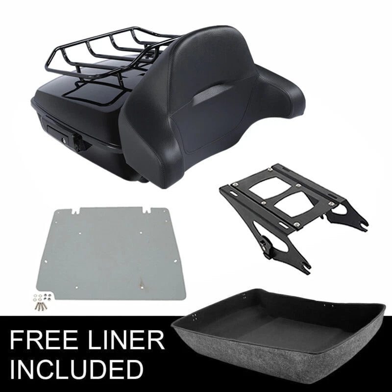 Chopped Trunk Backrest Rack for Harley Davidson Electra Glide (2014–2026)