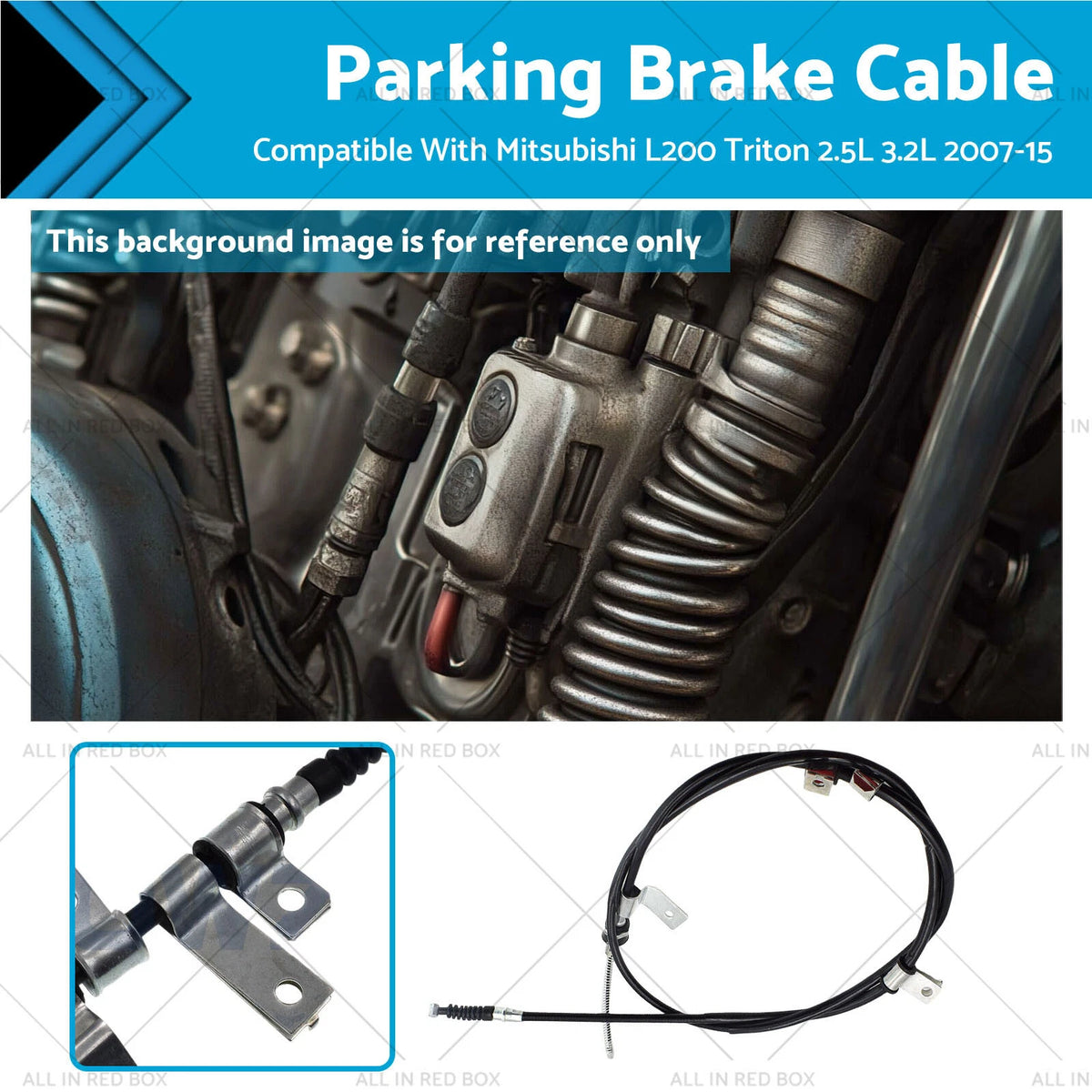 Parking Brake Cable RH for Mitsubishi L200 Triton (2007–2015)