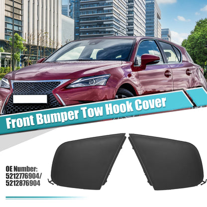 1 Pair Tow Hook Cover for Lexus CT200h (2011–2017) No. 5212776904