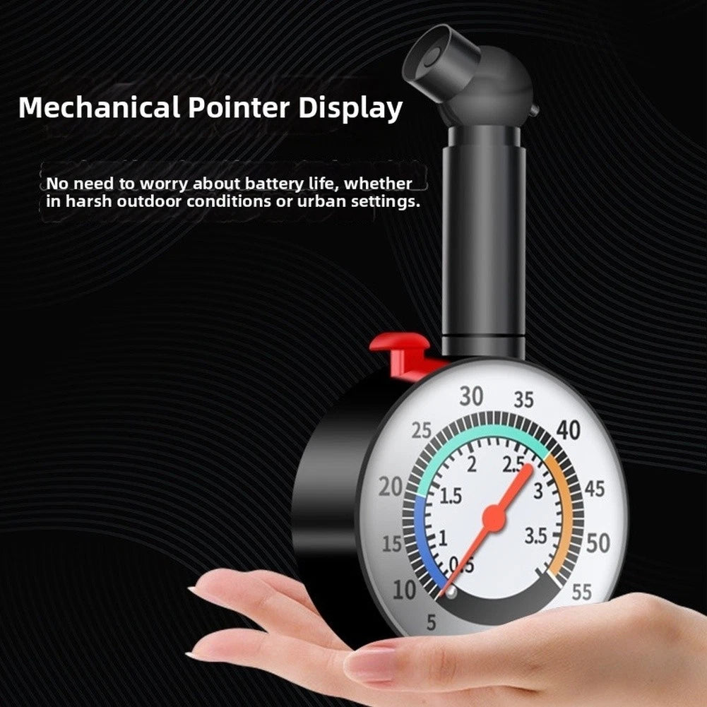 Mechanical Tire Gauge No Power Required for Car Tire Inflation Control