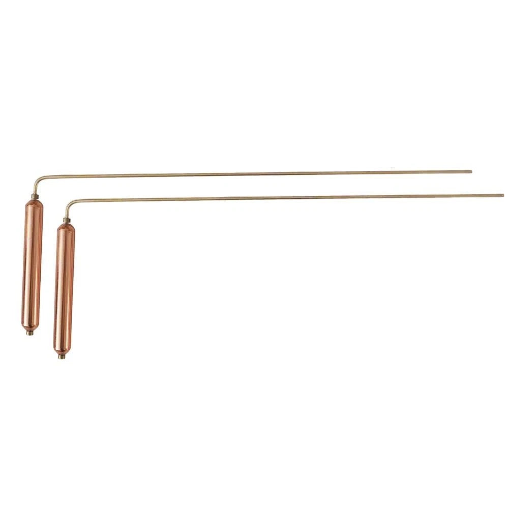 2X Copper Divining Rods and Pendulum Tool for Treasure Hunter's Choice