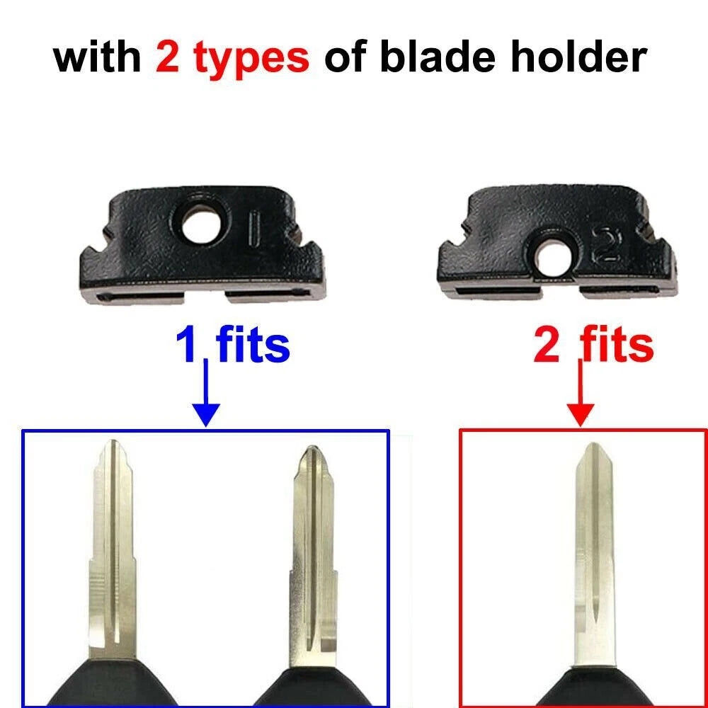 Car Remote Key Replacement Shell Case for Mitsubishi Lancer Outlander (2004–2017)