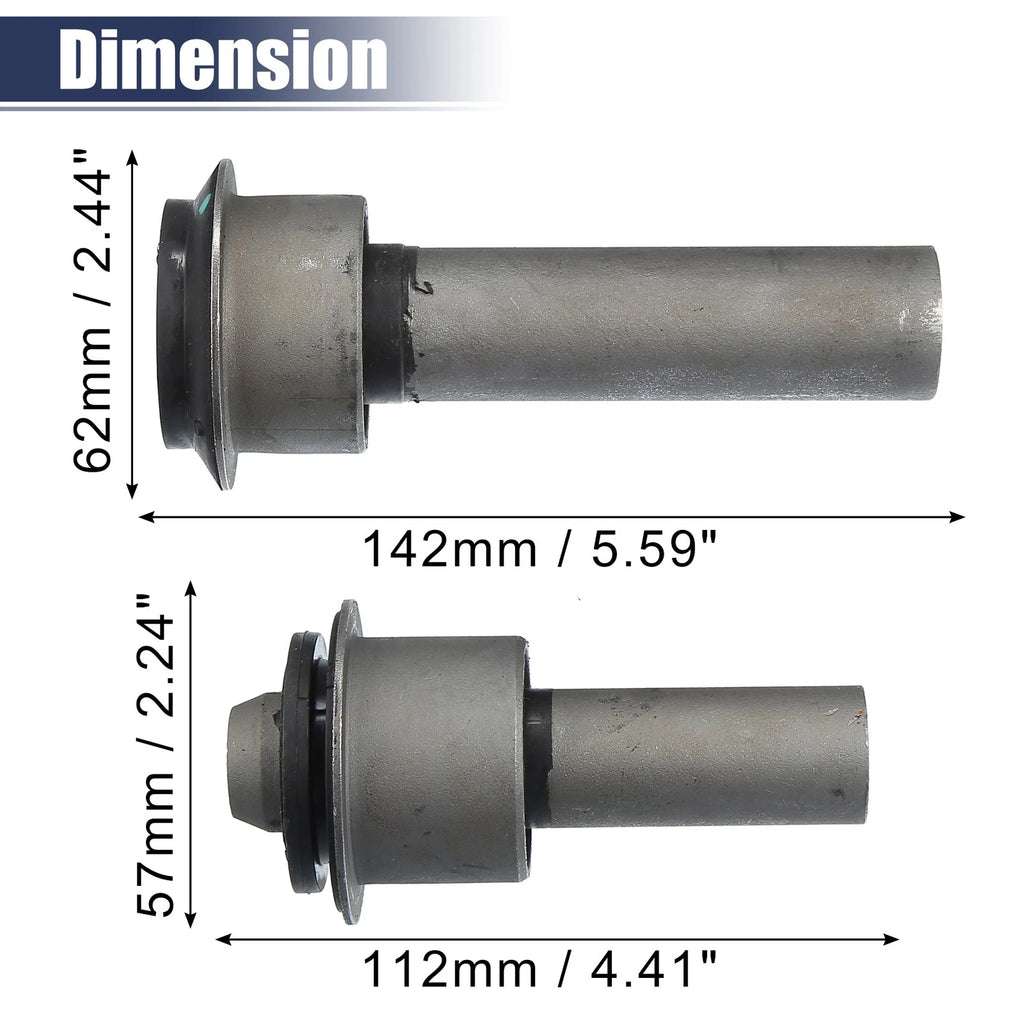 Set of 2 Front Bushing Engine Cradle Subframe for Nissan Juke F15