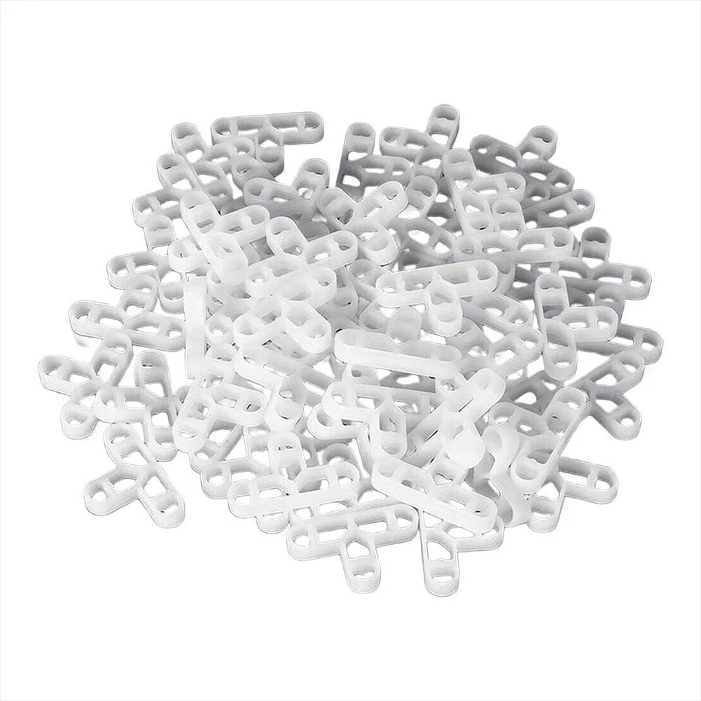 100PCS 10mm Plastic Spacers for Deck Board Leveling Applications