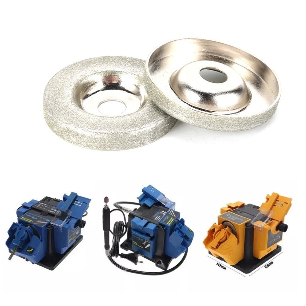 2X Diamond Grinding Cut-Off Wheel Disc for Electric Sharpener